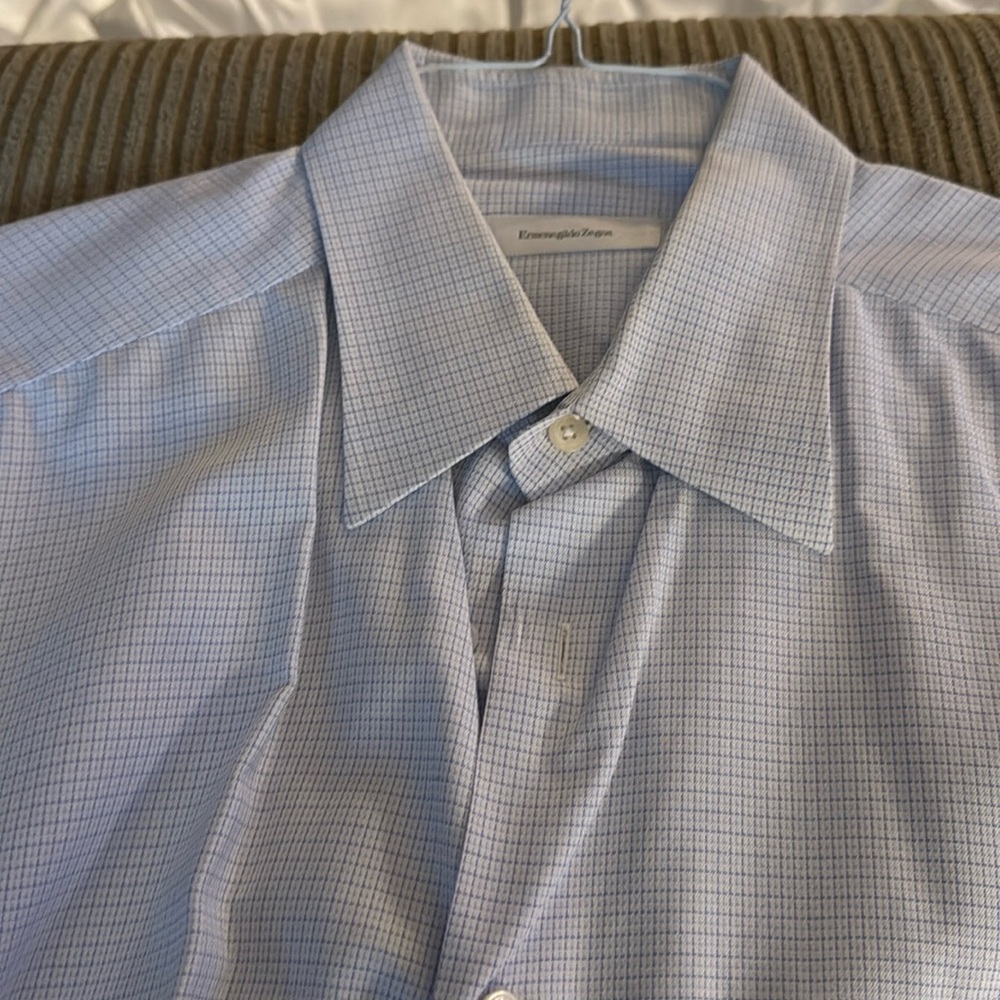 Men’s Ermenegildp Zegna men’s dress shirt 17x34